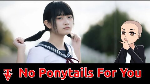 Japan Bans Ponytails In Schools - The Internet Explodes #japan