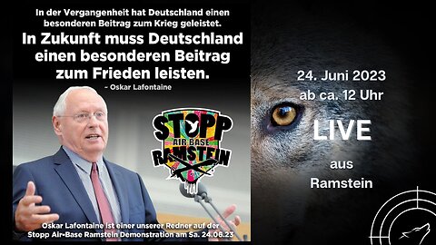 🔴 💥LIVE | STOPP AIR BASE RAMSTEIN💥24.06.2023