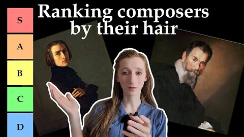 Ranking Classical Composers by Their Hair in a Tier List