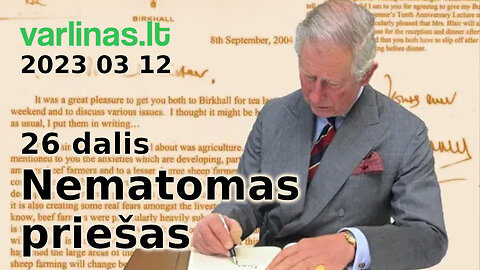 Varlinas tiesiogiai - 2023 03 12 - Nematomas priešas 26 d. (odė agurkėliui) ir klausimai - atsakymai