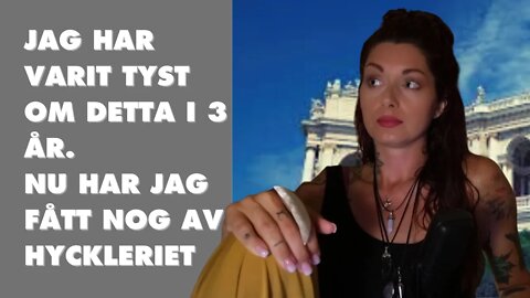 Hyckleriet kring detta står mig upp i halsen, så nu berättar storyn jag hållit tyst om i 3 år