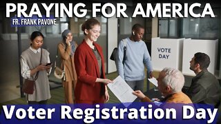 National Voter Registration Day | Praying for America