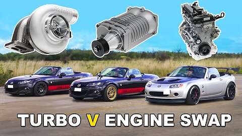 Turbo v Supercharged v ITB- DRAG RACE