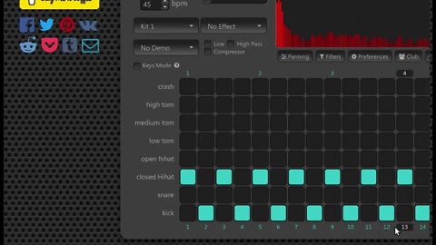 Drumbit app online trying it out again...drumbit virtual drum instrument software