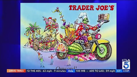 Rose Parade Float Preview- Lions Clubs International Kiwanis International & Trader Joe's