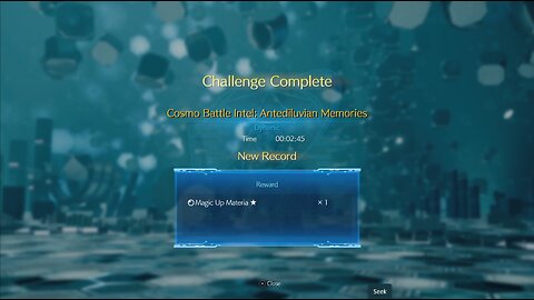 FF7 Rebirth - Cosmo Battle Intel Antediluvian Memories