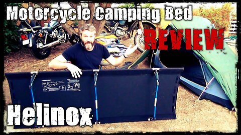 Motorcycle Camping Bed - Helinox Cot One