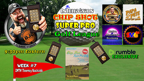 INTELLIVISION Chip Shot Super Pro Golf League - Week #7