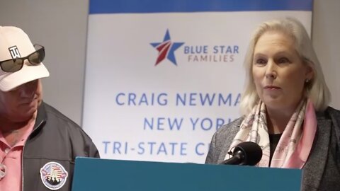 Sen. Kirsten Gillibrand Rallies To Raise Awareness For Military Hunger