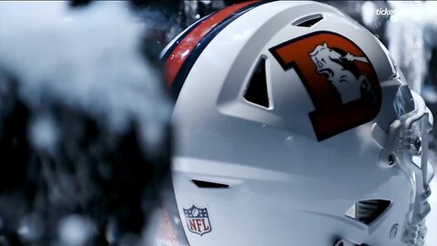 Broncos unveil 'snowcapped' alternate helmet for 2023 season