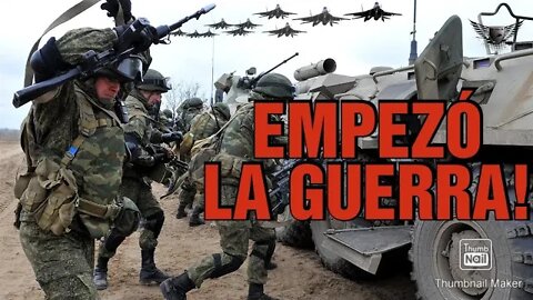 🚨¡EMPEZÓ LA GUERRA! Putin anuncia operación militar en Ucrania 23.02.2022 ALERTA ⚡ MUNDIAL