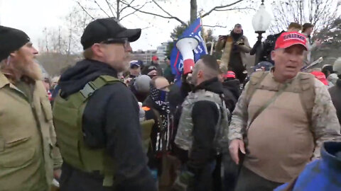 Ray Epps and Proud Boys Storm the Capitol (West Side)