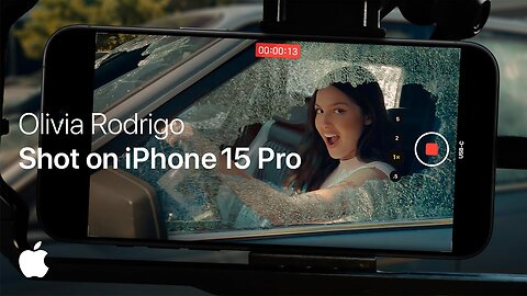 Shot on iPhone 15 Pro - Olivia Rodrigo 'get him back!” - Apple