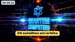 24 Satélites em Órbita #qfs