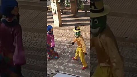 DANÇARINOS SUPER NINJAS DA CARRETA DA ALEGRIA FURACÃO, DANÇANDO FOFÃO, O MÁSKARA, BEN10 E PATATI