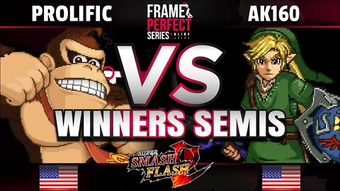 FPS6 Online - IC3 | Prolific (DK) vs. SC | AK160 (Link) - Super Smash Flash 2 Winners Semifinals