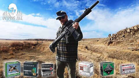 Testing the GForce GF12AR Shotgun: AR ShotGun Testing Video | Outdoor Jack!