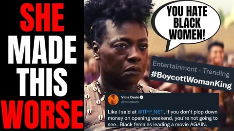 The Woman King BACKLASH Gets WORSE Because Of Viola Davis | You HATE Black Women If You Don't See It