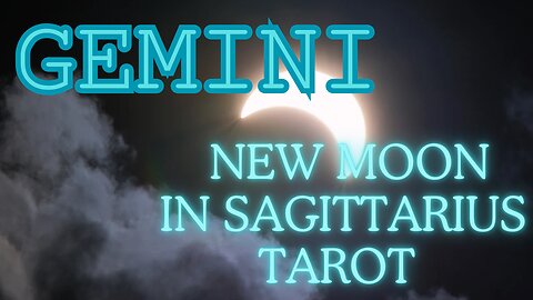 Gemini ♊️- Keep a positive attitude! New Moon in Sagittarius tarot #tarotary #gemini #tarot