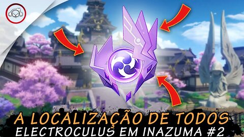 Genshin Impact, A Localização de todos ELECTROCULUS em Inazuma #2 | Super Dica PT-BR