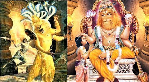 A MANTRA CALLING ON NARASIMHA DEVA (VISHNU AVATAR) FOR PROTECTION AGAINST THE DARKEST POWERS*