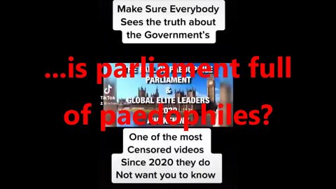 ...is parliament full of paedophiles?