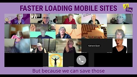 Faster Loading Mobile Sites