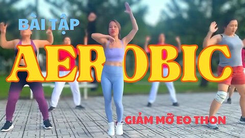 Aerobic Giảm Mỡ Đùi, Bụng, và Eo Buổi Sáng với Quỳnh Trang ✔