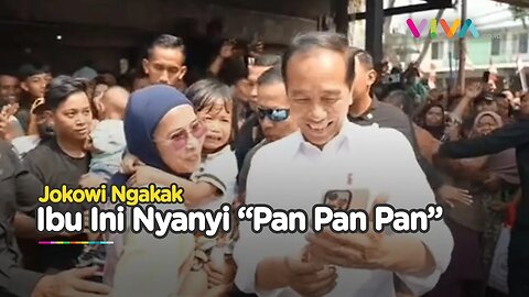 Anaknya Nangis, Ibunya Malah Nyanyi 'Pan Pan Pan' Depan Zulkifli Hasan