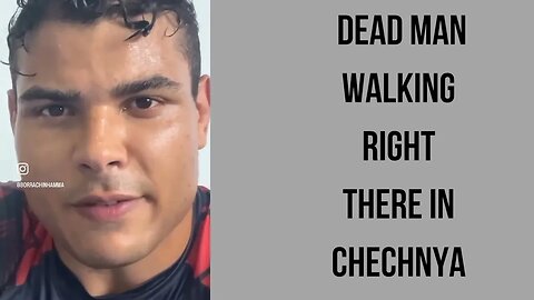 In a video released prior to UFC 294, Paulo Costa cautions 'dead man walking' Khamzat Chimaev.