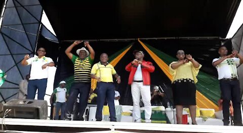 SOUTH AFRICA - Durban - ANC campaign trail at Moses Mabhida Stadium (Video) (nzd)