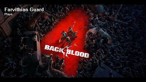 Back 4 Blood part 8...! Storming the prison island! ...with four people.