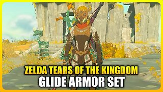 Zelda Tears of the Kingdom - Glide Armor Set (No Fall Damage)