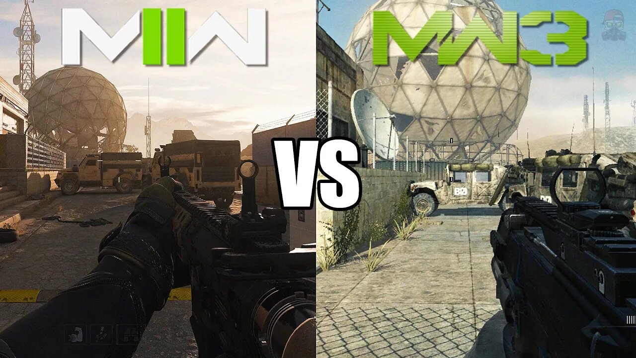 Dome Map Comparison (4K) - Modern Warfare 2 (2022) VS Modern Warfare 3 ...