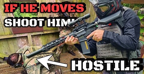 AIRSOFTERS HUNT down HOSTILE VIP [KWA T10 CUSTOM] Full Airsoft Gameplay