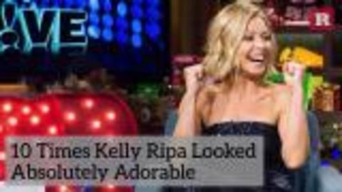 10 Times Kelly Ripa Looked Absolutely Adorable | Rare People