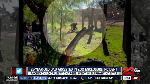 CHECK THIS OUT: 25-year-old Dad arrested in zoo enclosure incident