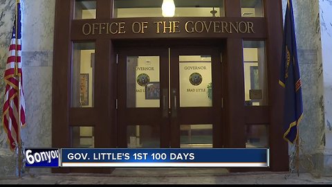 Idaho governor touts accomplishments of first 100 days