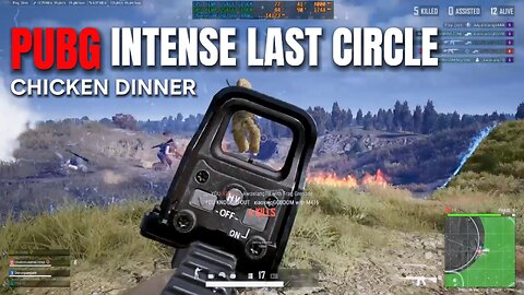 PUBG INTENSE GUNFIRE LAST CIRCLE