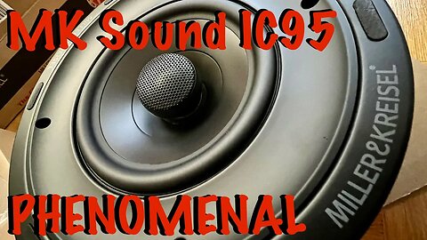 MK Sound IC95 PHENOMENAL in-ceiling speaker review