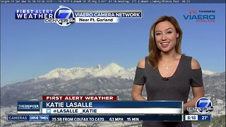 Clear, quiet and milder across Colorado this weekend