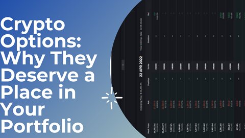 Crypto Options Why They Deserve a Place in Your Portfolio