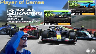 Player of Games: Real Racing 3 Update 12.6: Fully Upgrade Brabham BT62 & Lamborghini Huracan STO