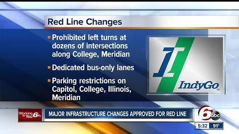 Major changes coming to Indianapolis street parking to prepare for Red Line transit system