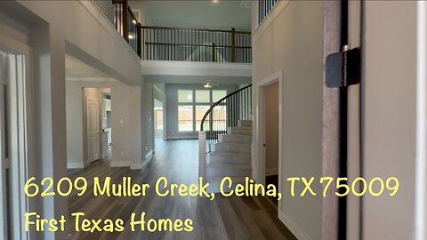 6209 Muller Creek, Celina, Texas, First Texas Homes