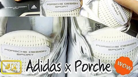 UNBOXING/REVIEW! Adidas Ultra Boost "Porsche Design Sport" | "PDS" Triple White Porsche X Adidas 🔥