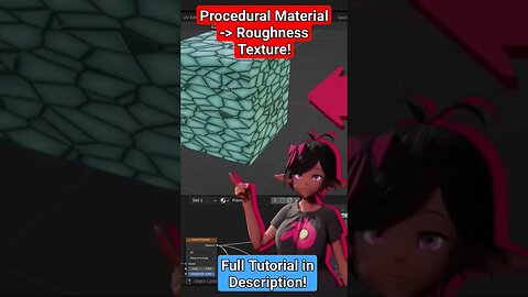 Making a Roughness Map from a Procedural material! #blendertutorial