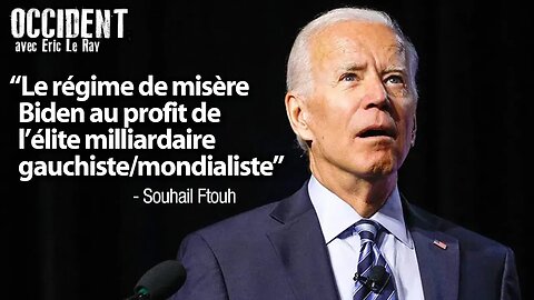 OCCIDENT - LE RÉGIME DE MISÈRE BIDEN AU PROFIT DE L'ÉLITE MILLIARDAIRE GAUCHISTE/MONDIALISTE