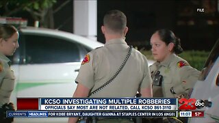 KCSO warning residents following series of robberies