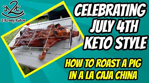 Roasting a pig in a La Caja China | 4th of July vlog